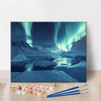 Northern Lights - Paint by Numbers