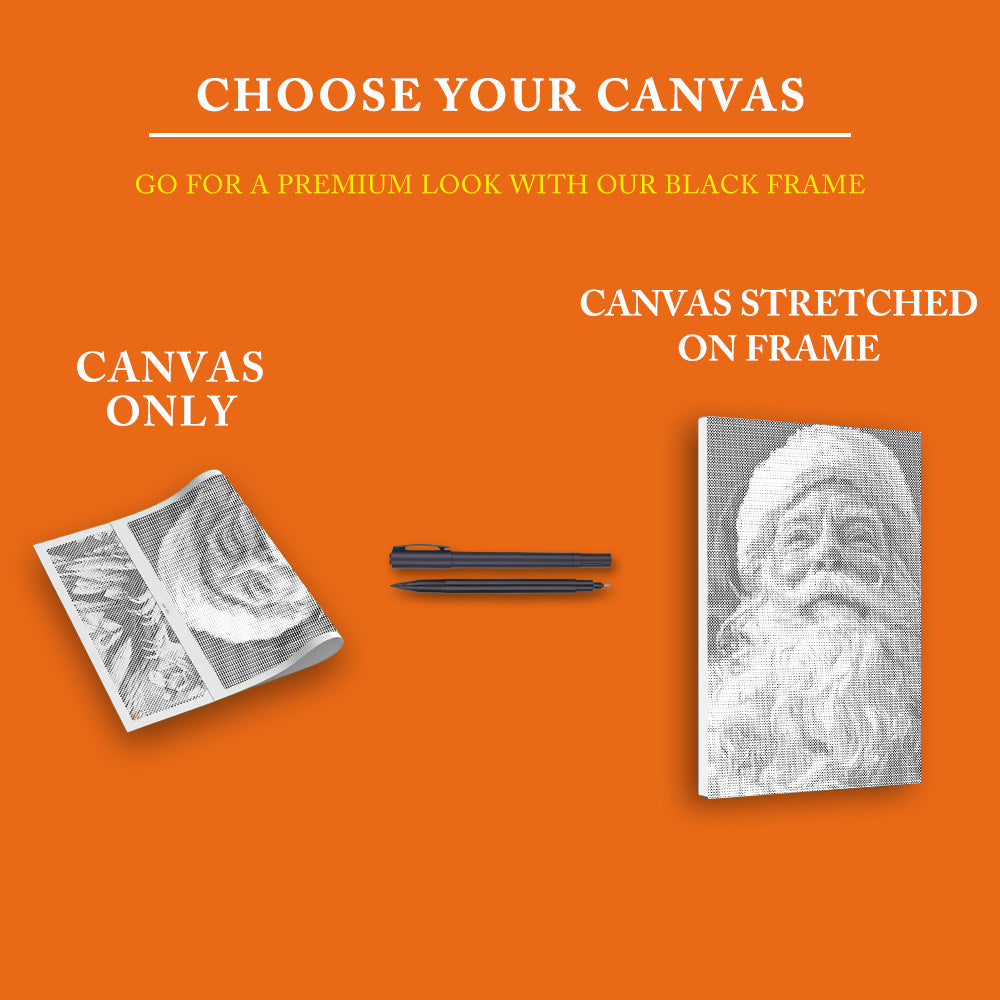 The Kind Santa Claus - Dot Painting