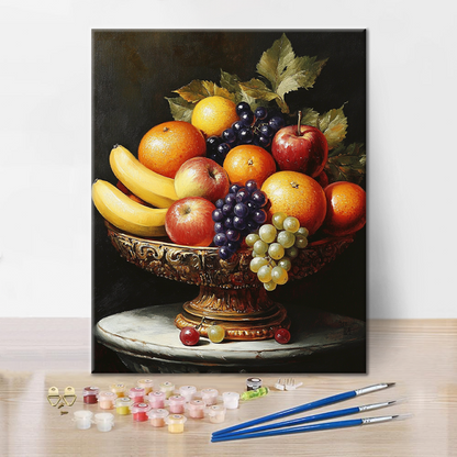 Fruits in Elegance - Paint by Numbers