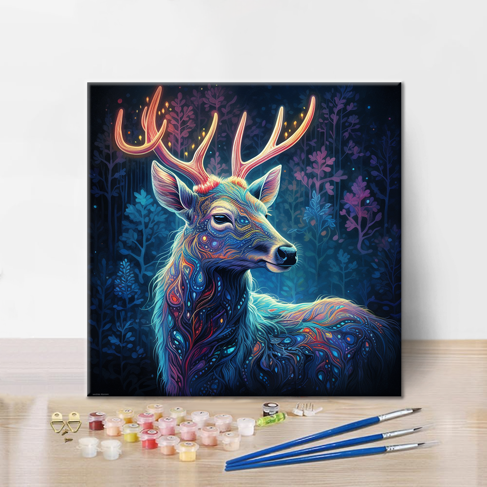 Magic Deer - Paint by Numbers