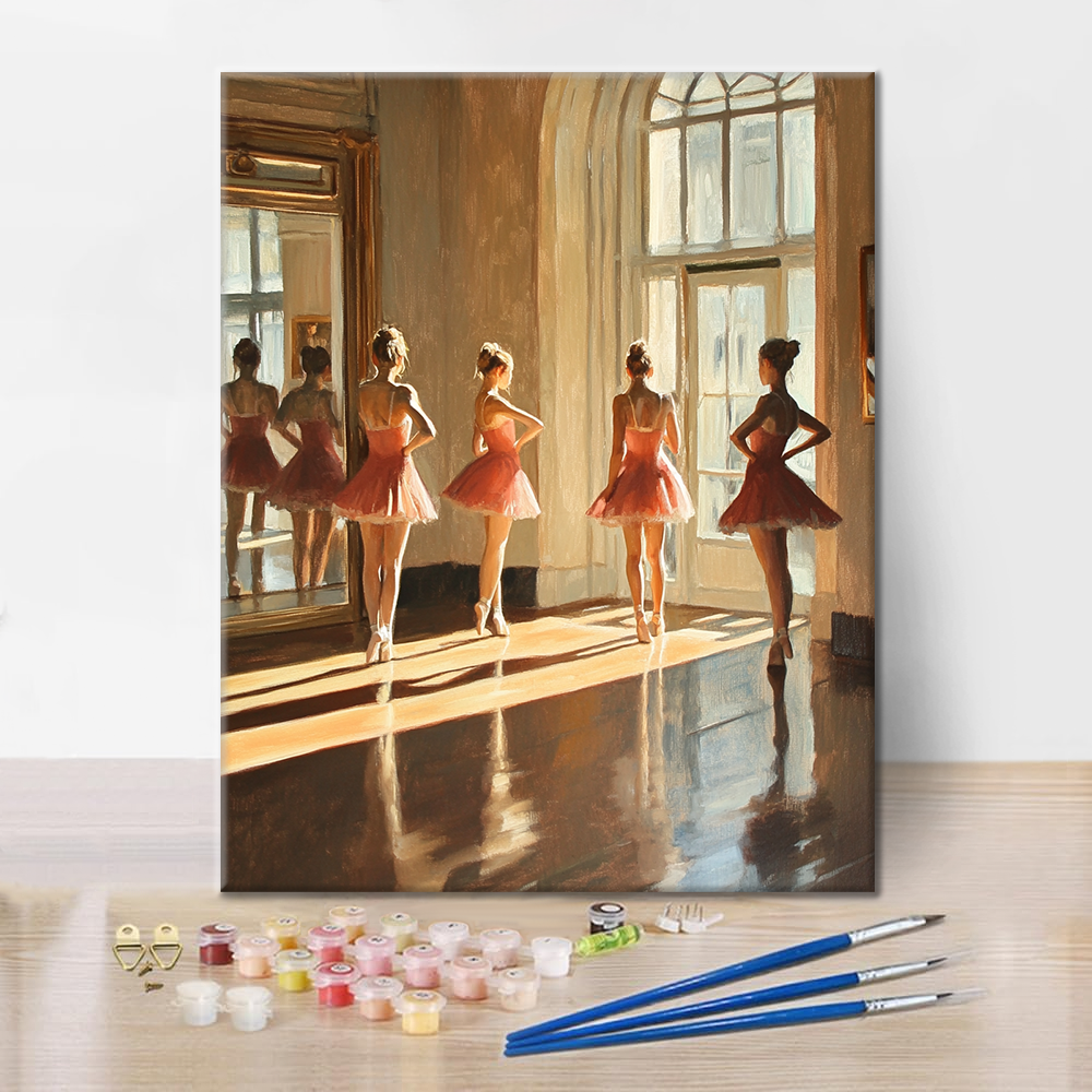 Ballet Dancers - Paint by Numbers