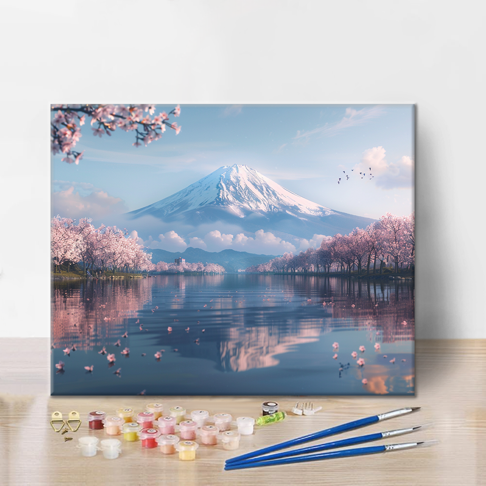 Mount Fuji - Paint by Numbers