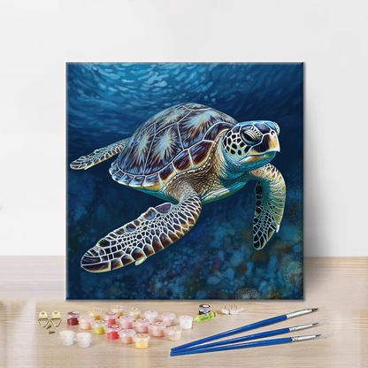 Sea Turtle - Paint by Numbers