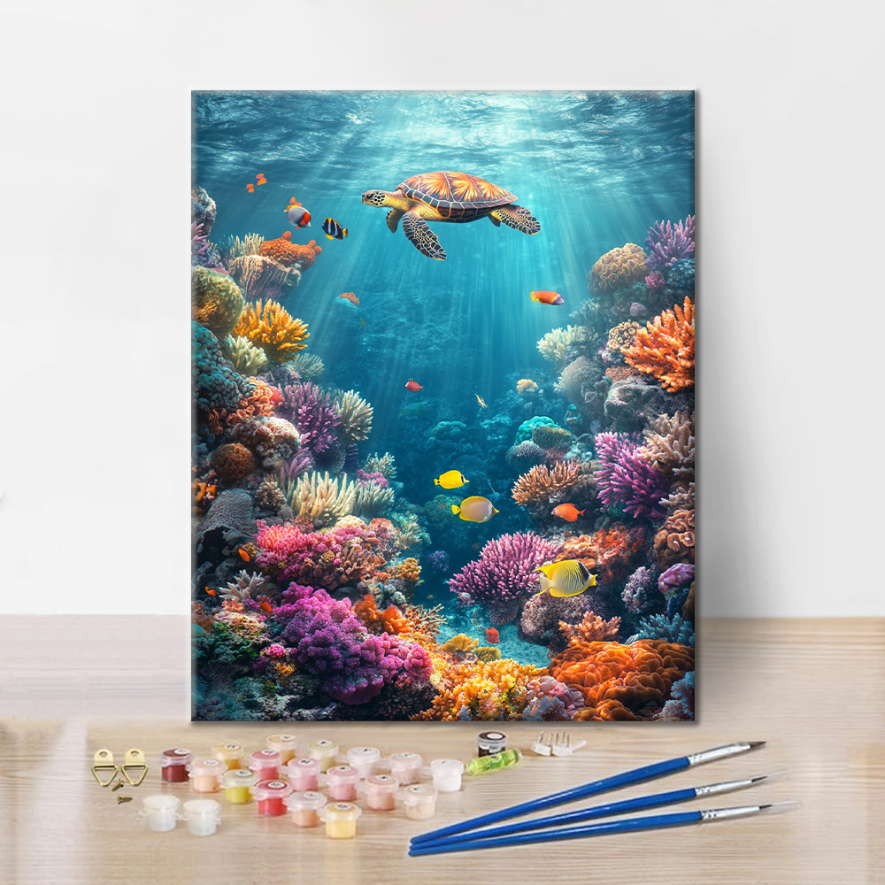 Sea Life - Paint by Numbers