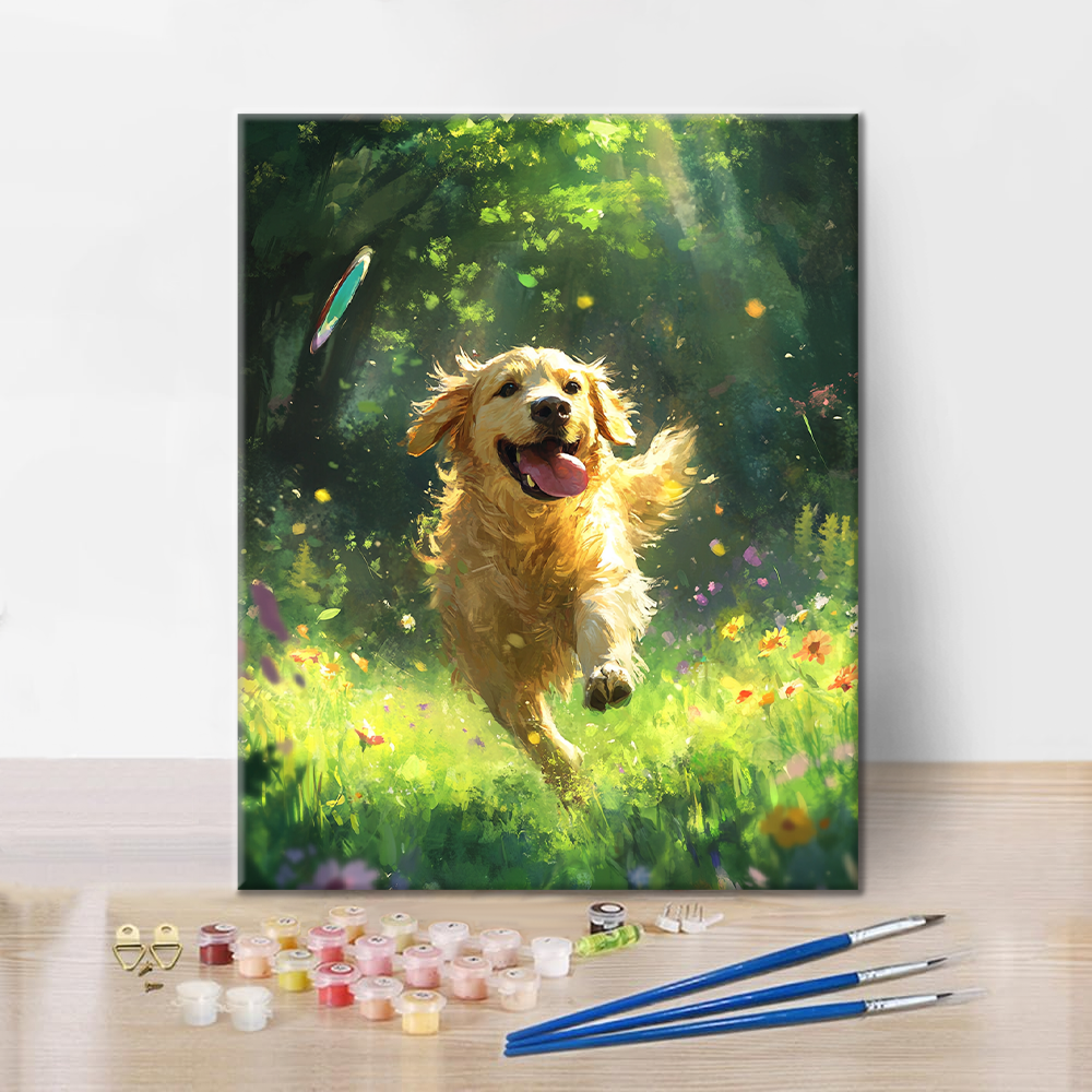 Golden Retriever - Paint by Numbers