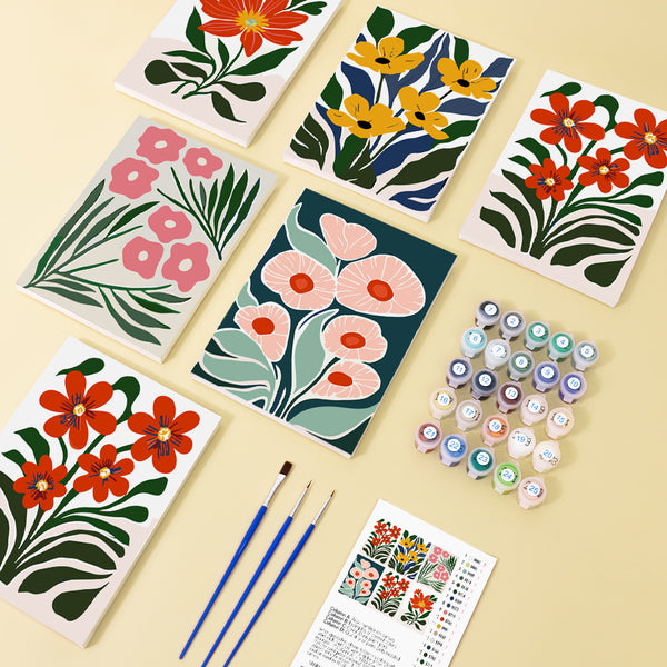Botanic Whimsy - Paint by Numbers