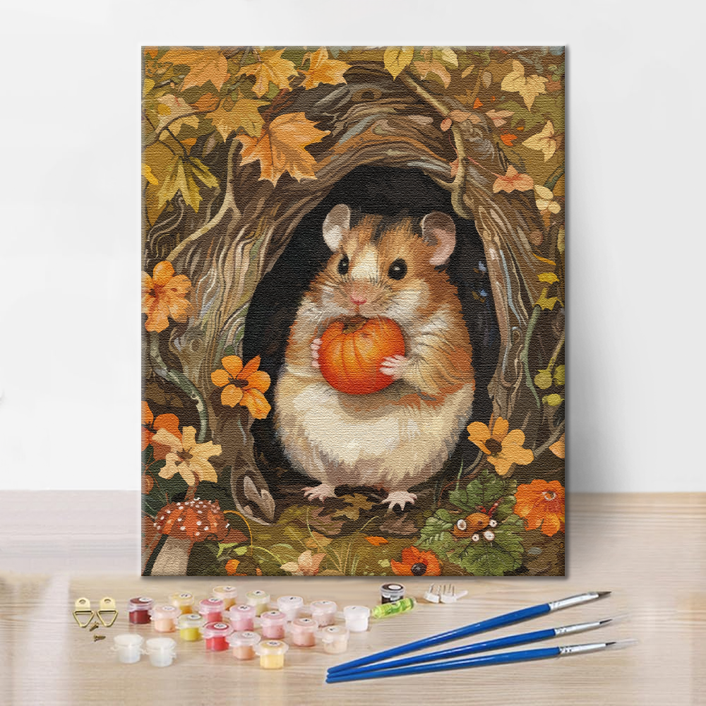 Petit Hamster - Peinture par numéros