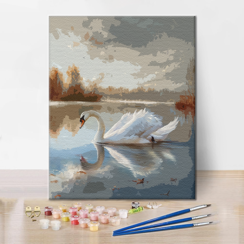 Swan - Paint by Numbers