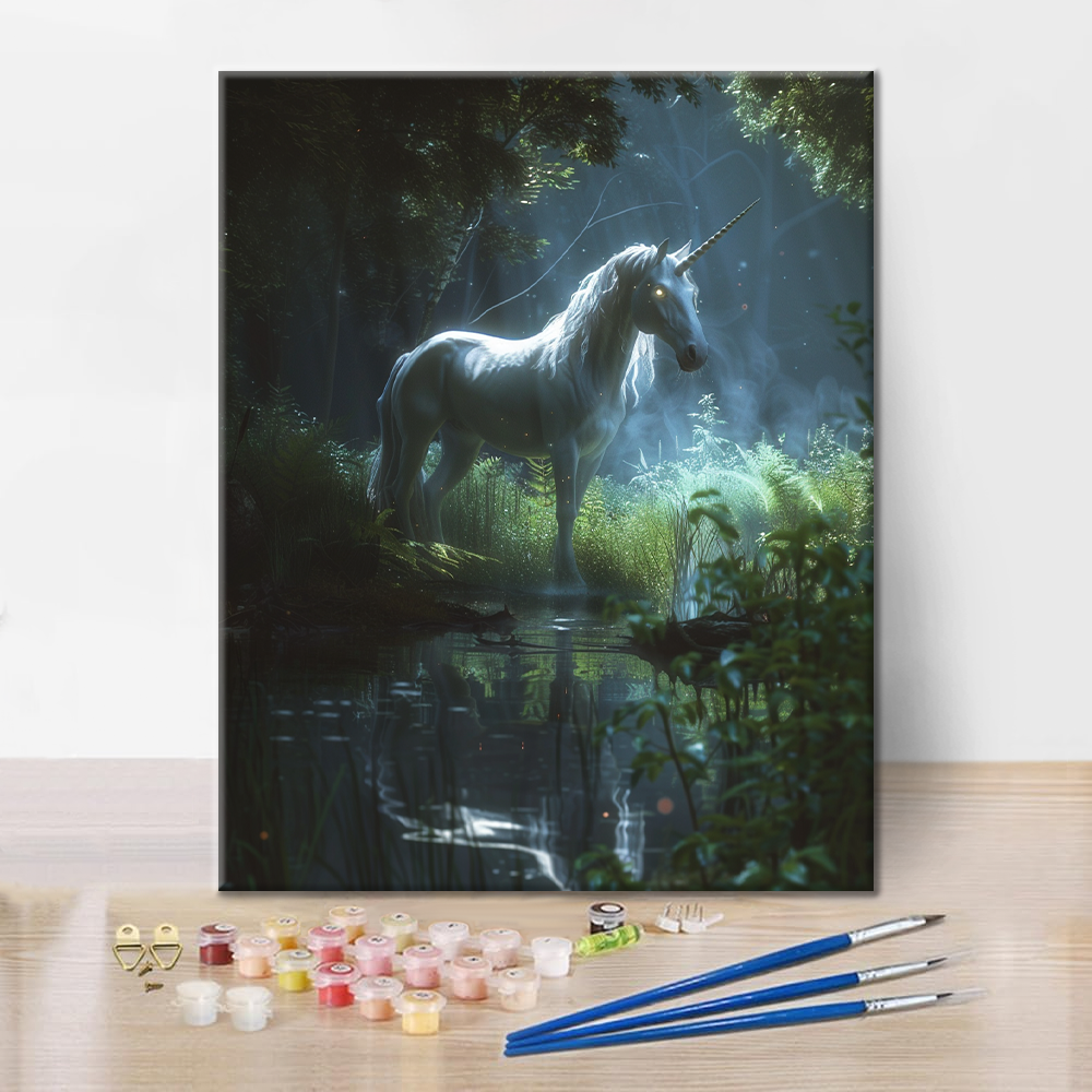 Unicorn- Paint by Numbers