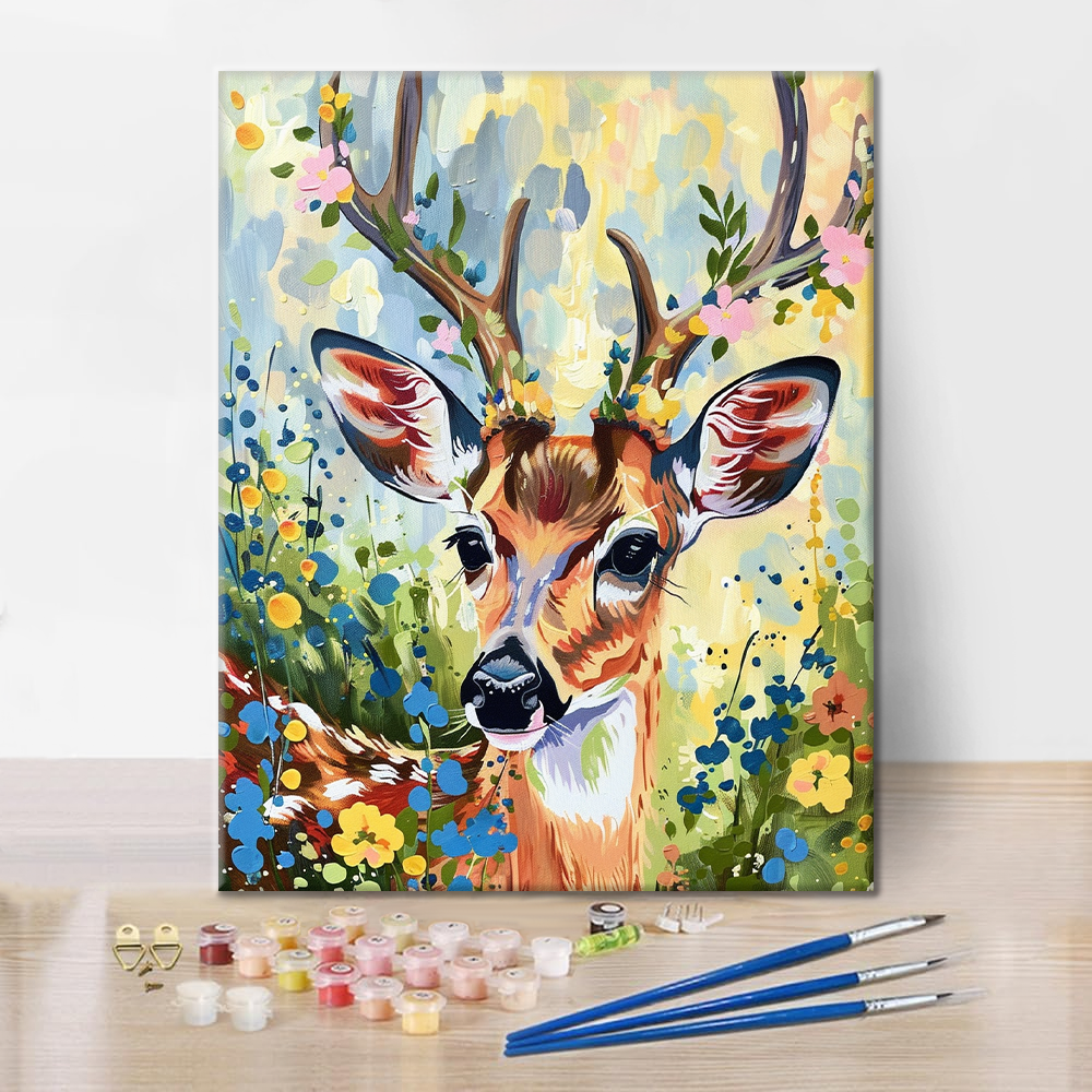 Spring deer - Paint by Numbers