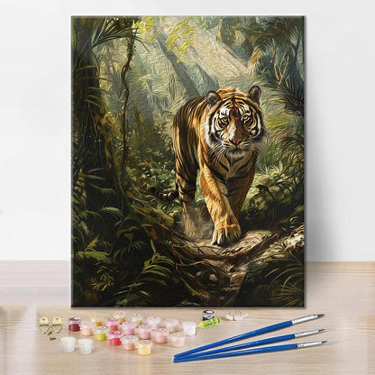 Tigre du Bengale - Peinture par numéros