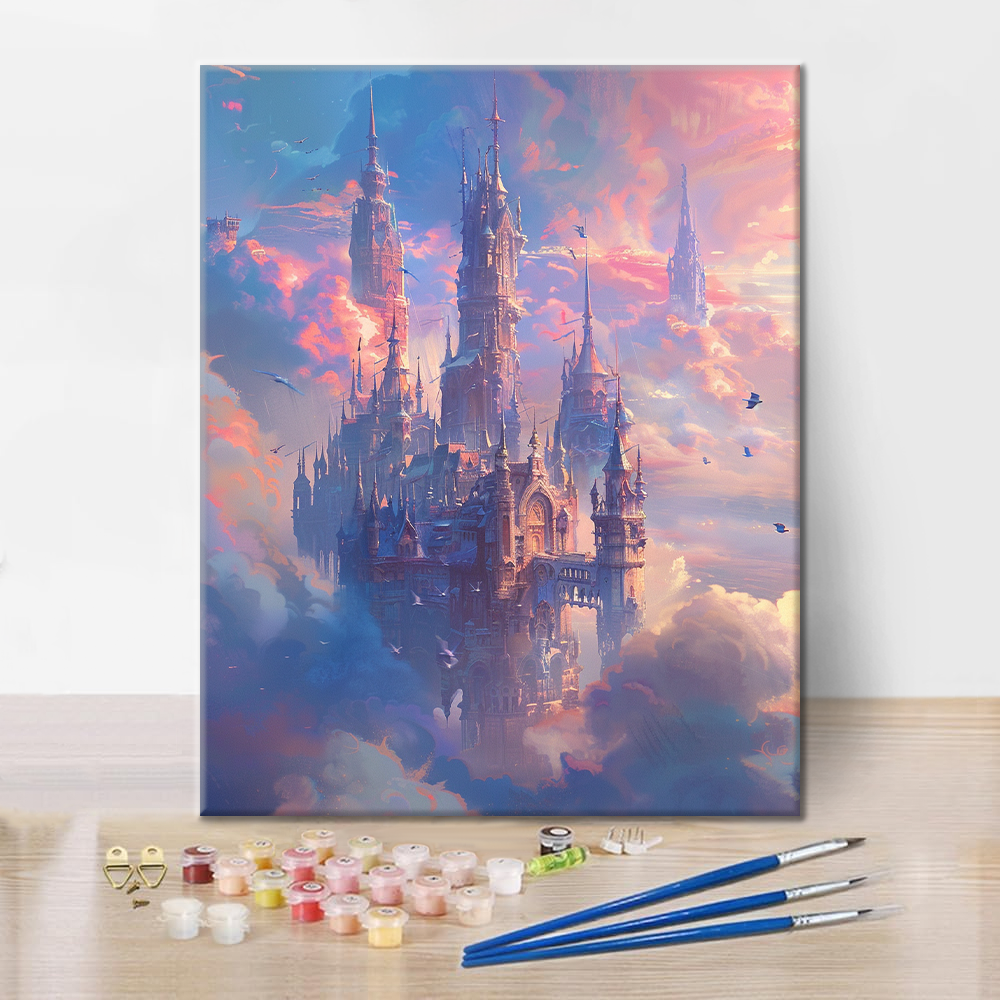 Mystical City - Paint by Numbers