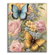 Fleurs Papillons - Peinture par numéros