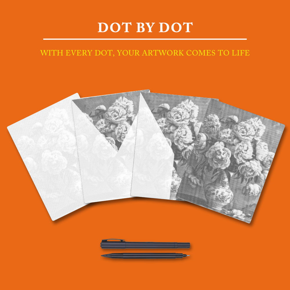 Peony - Dot Painting