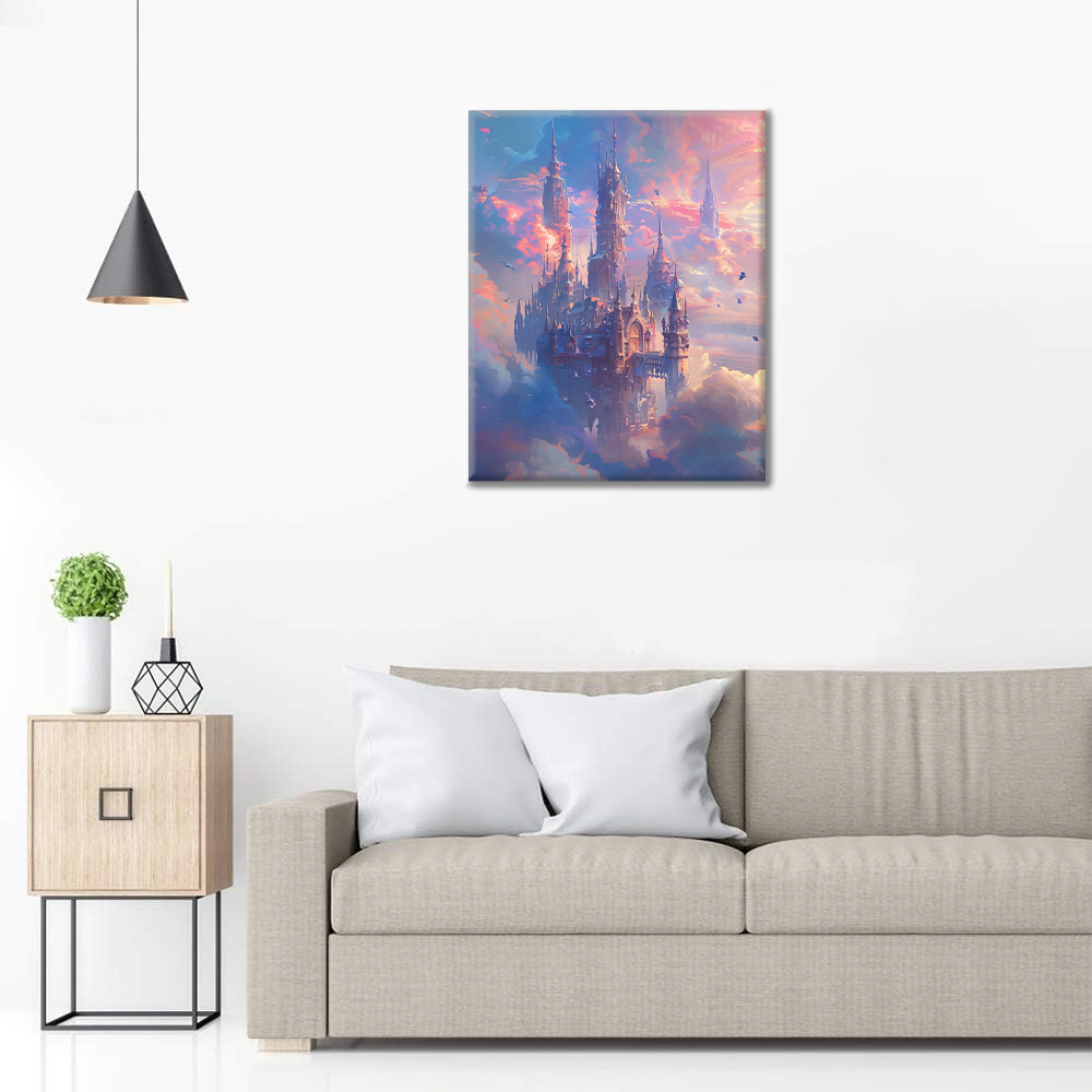 Mystical City - Paint by Numbers