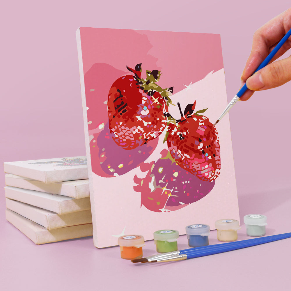 Luminous Fruit - Paint by Numbers