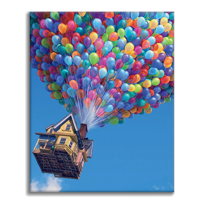 Dernier jour - Ballon coloré - Peinture par numéros