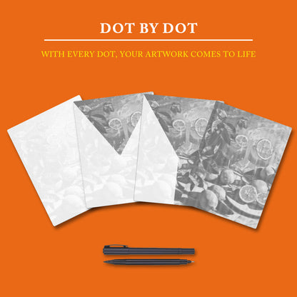 Summer Drink - Dot Painting