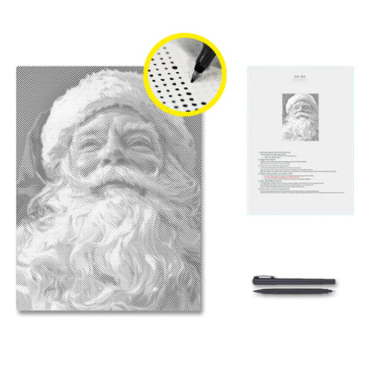 The Kind Santa Claus - Dot Painting