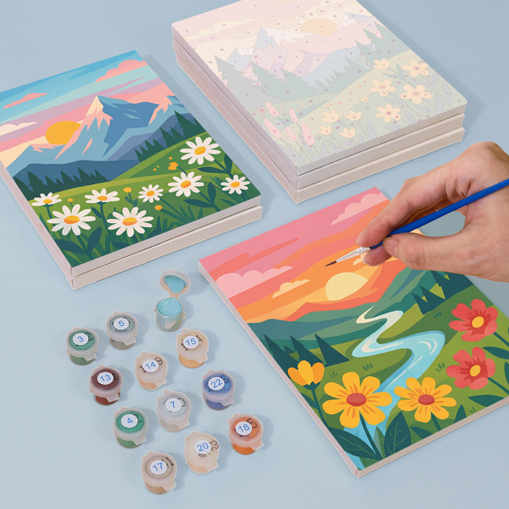 Mountains and Blooms