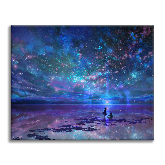 Ocean Stars Sky And You Muddymelly - Peinture par numéros