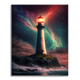 Phare aurores boréales - Peinture par numéros