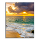 Colorful Beach Sunset Nature - Paint by Numbers