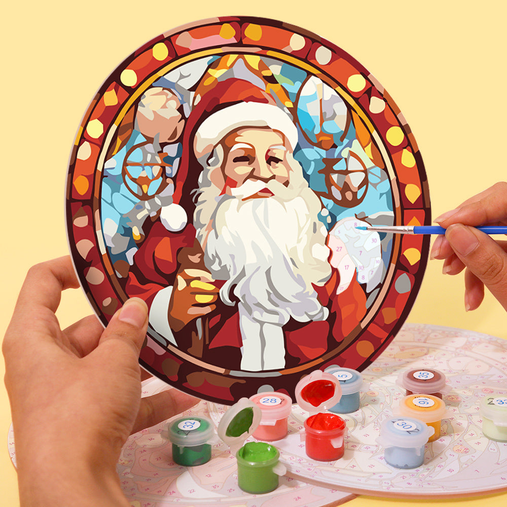 Placemats - Santa Claus- Paint by Numbers