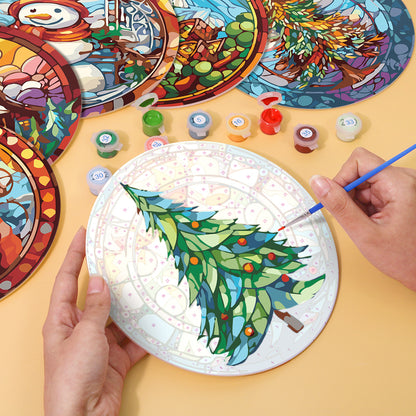 Placemats - Santa Claus- Paint by Numbers