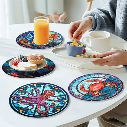 Placemats - Marine Life - Paint by Numbers