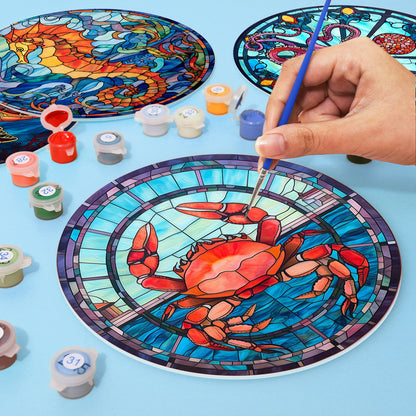 Placemats - Marine Life - Paint by Numbers