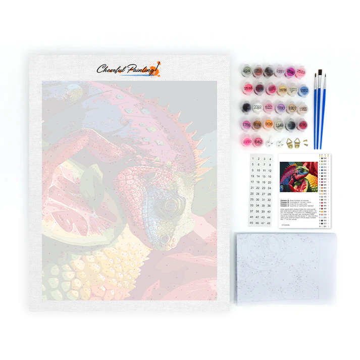 Iguana Digital - Peinture par numéros
