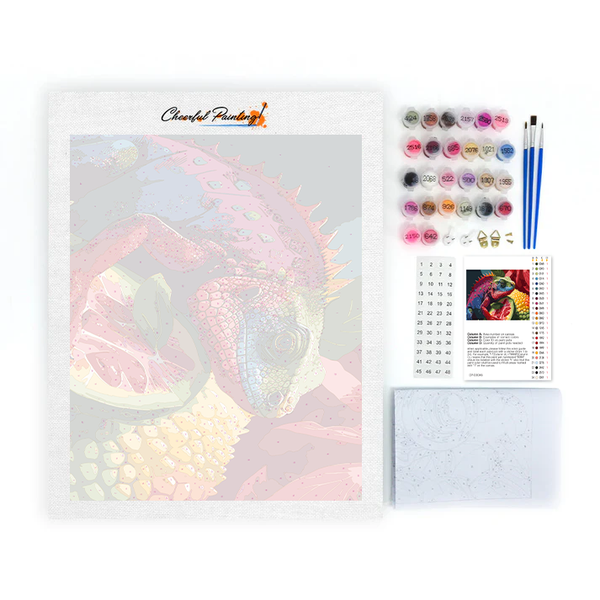 Iguana Digital - Peinture par numéros