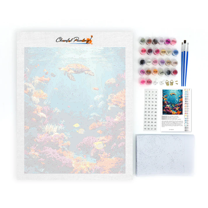 Sea Life - Paint by Numbers