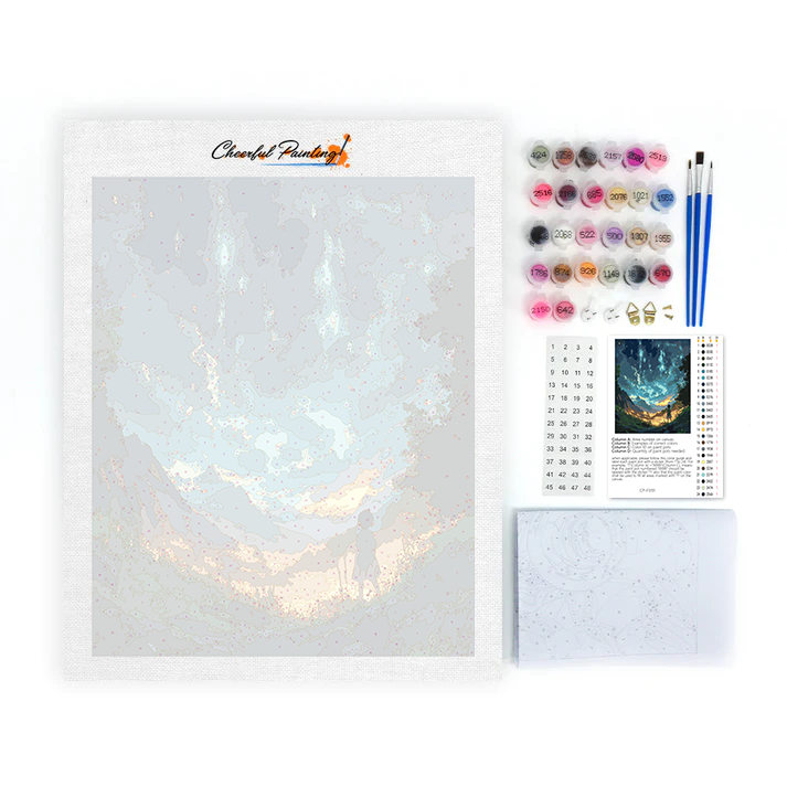 Shooting Star - Paint by Numbers