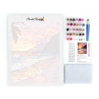 Dreamy Sunset - Paint by Numbers
