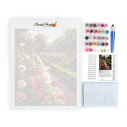 Rose Garden - Paint by Numbers