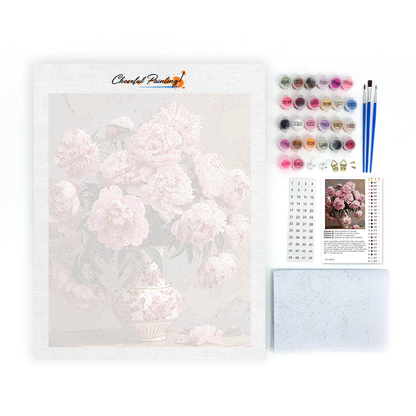Pivoine - Peinture par numéros