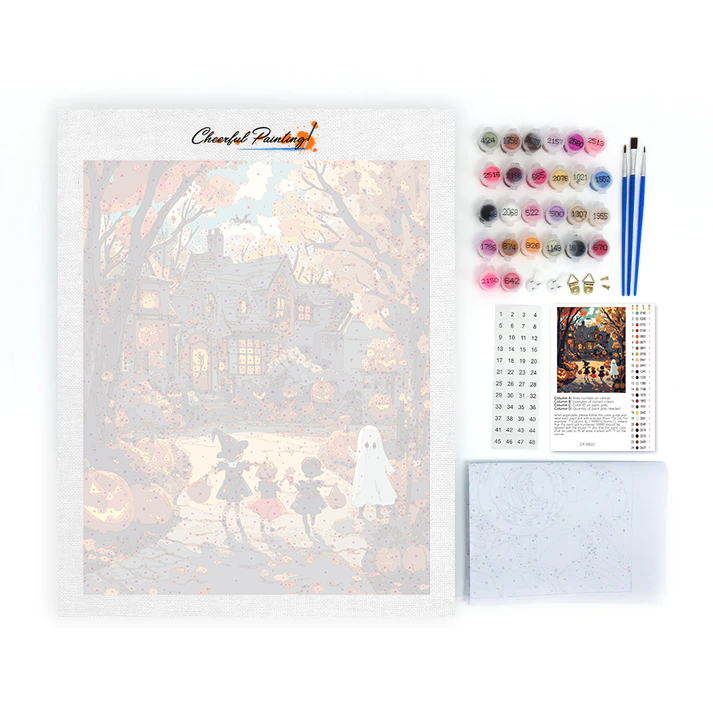 Halloween Delight - Paint by Numbers