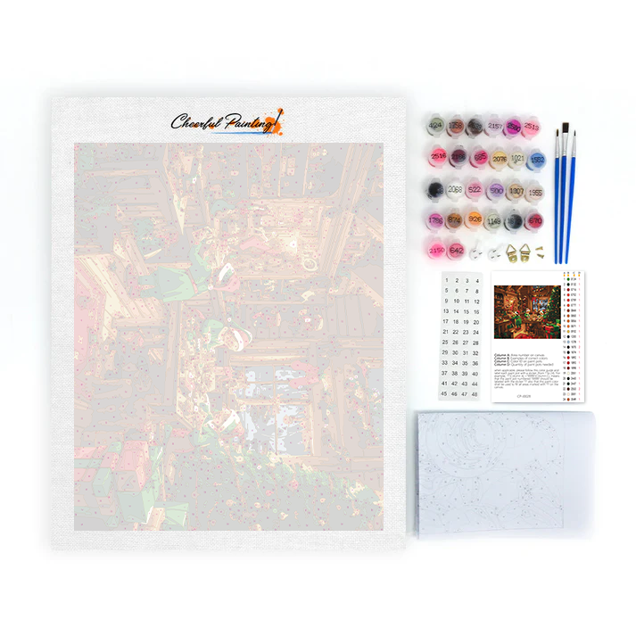 Christmas elf - Paint by Numbers