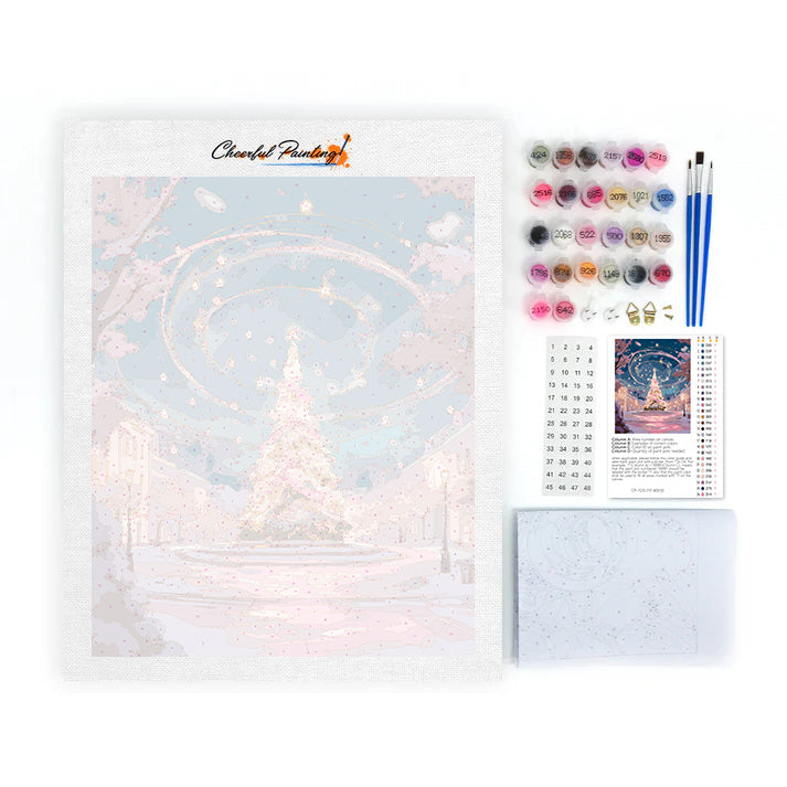 Magic Christmas Tree - Paint by Numbers