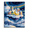 Winter town - Paint by Numbers