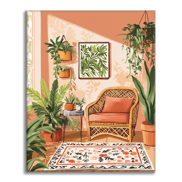 Botanical Nook - Paint by Numbers