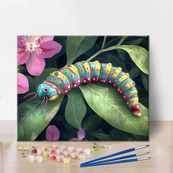 Caterpillar - Paint by Numbers