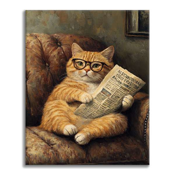 Chill Cat - Paint by Numbers