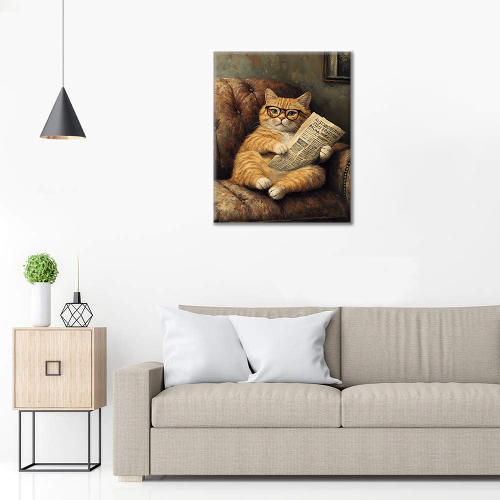 Chill Cat - Paint by Numbers