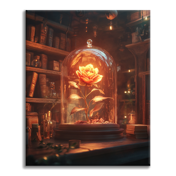 Enchanted Rose - Paint by Numbers