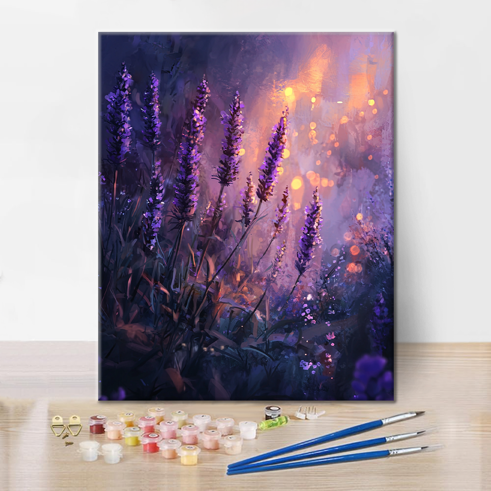 Enchanting Lavender - Paint by Numbers