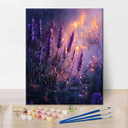Enchanting Lavender - Paint by Numbers