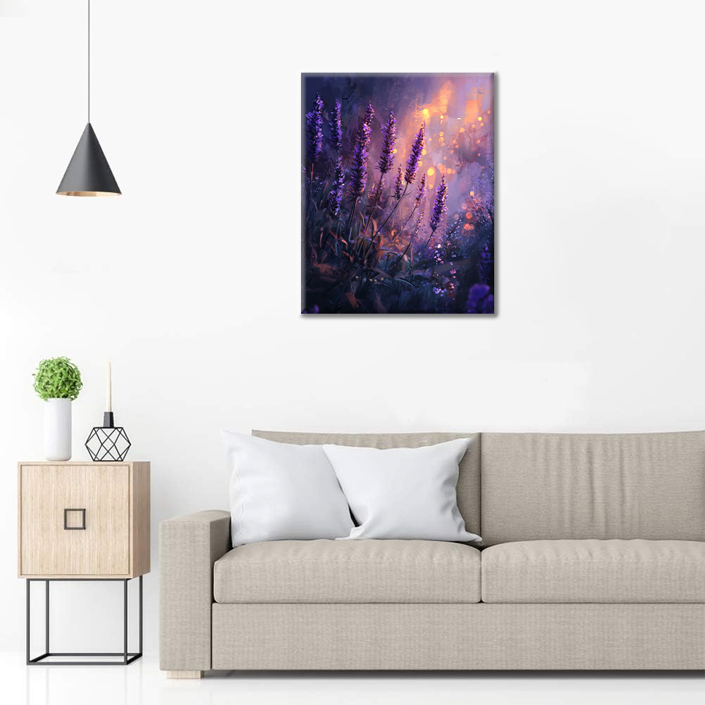 Enchanting Lavender - Paint by Numbers